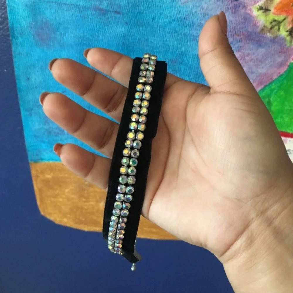 Diamond choker